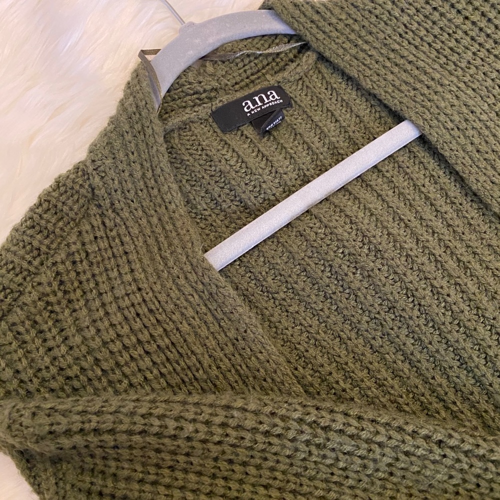 Olive Green Ana Cardigan